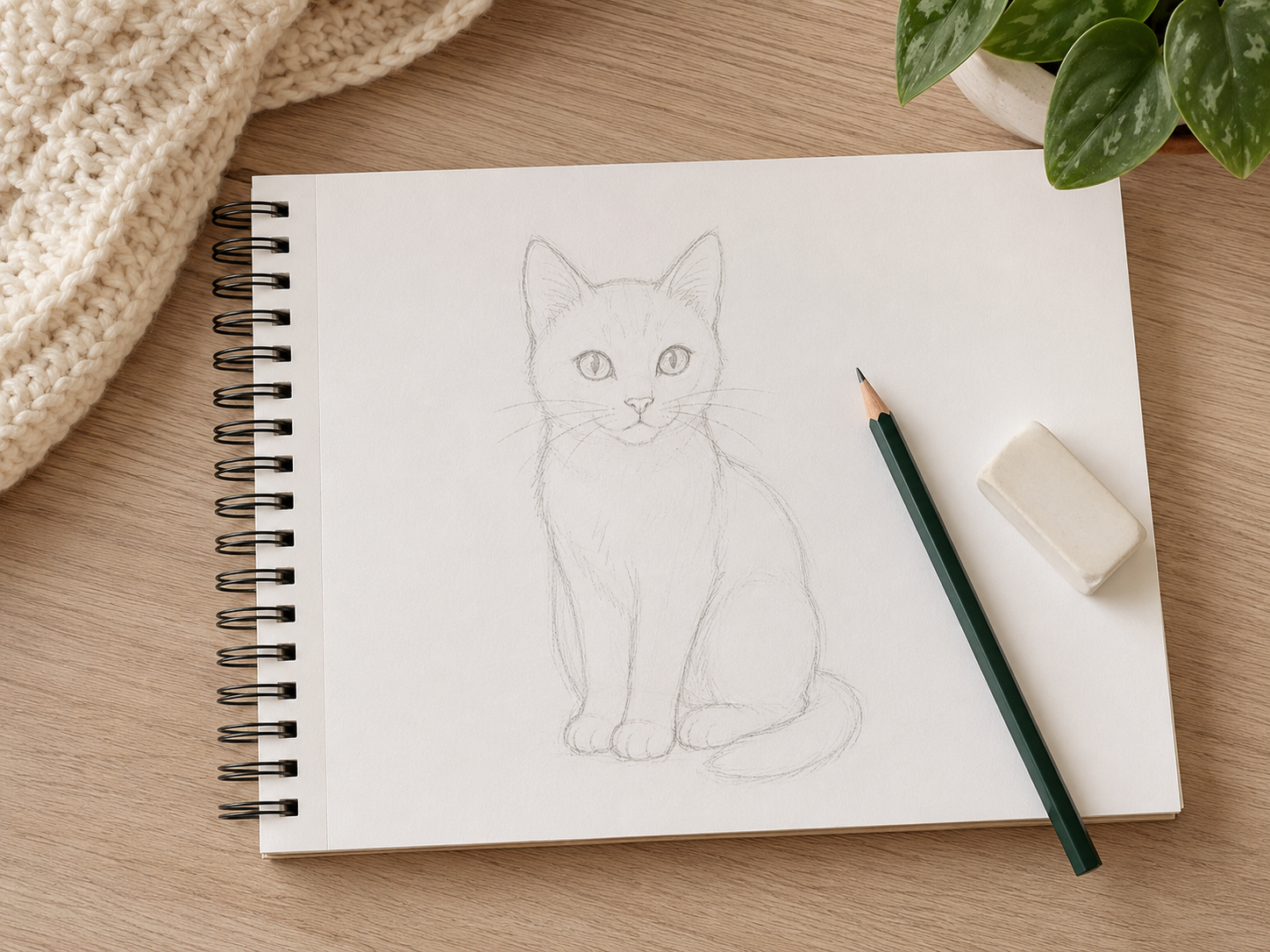 How to Draw a Cat Step by Step